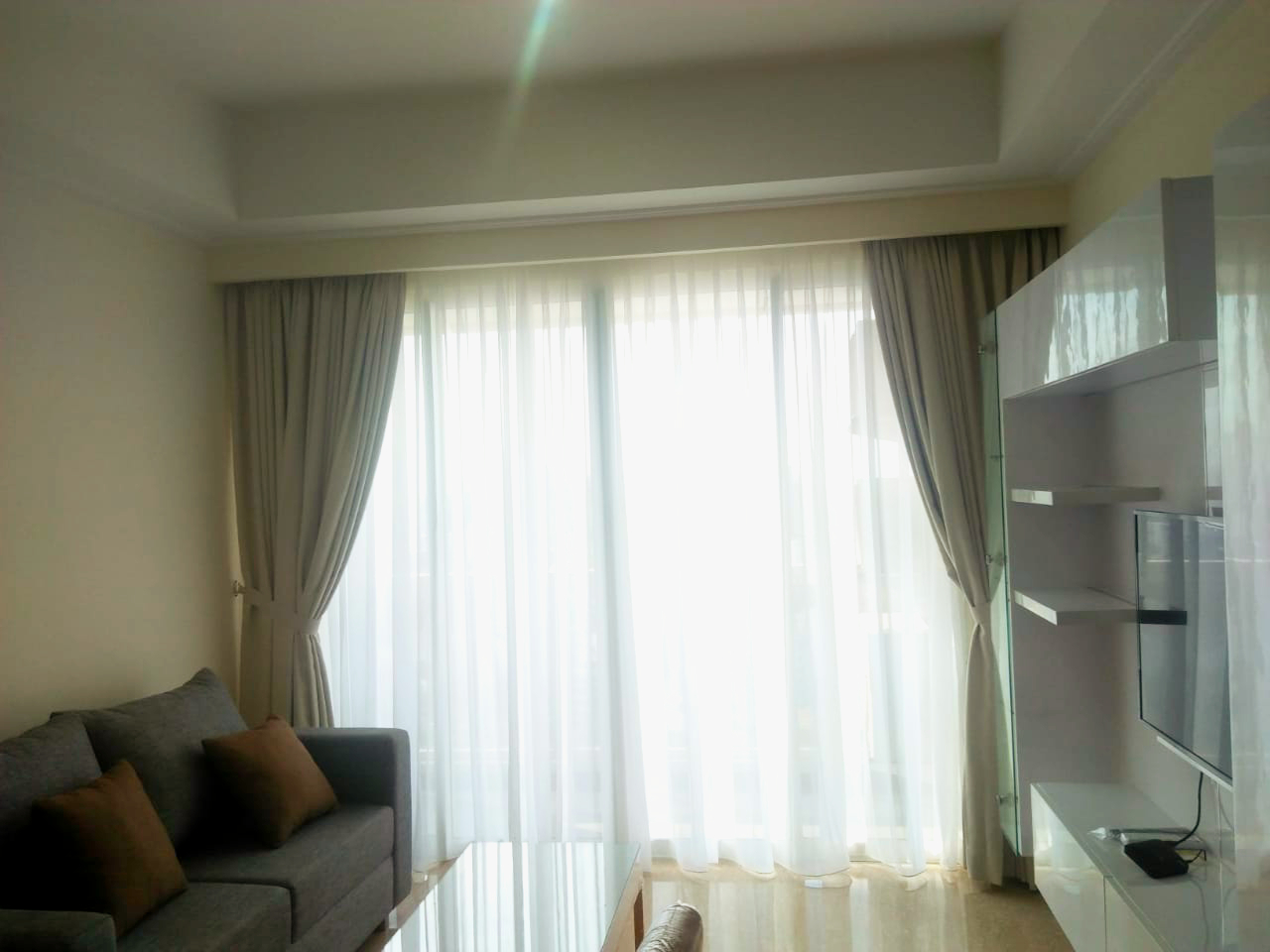 Disewakan Apartemen Menteng Park Tipe 2 Kamar Tidur Kondisi Furnished