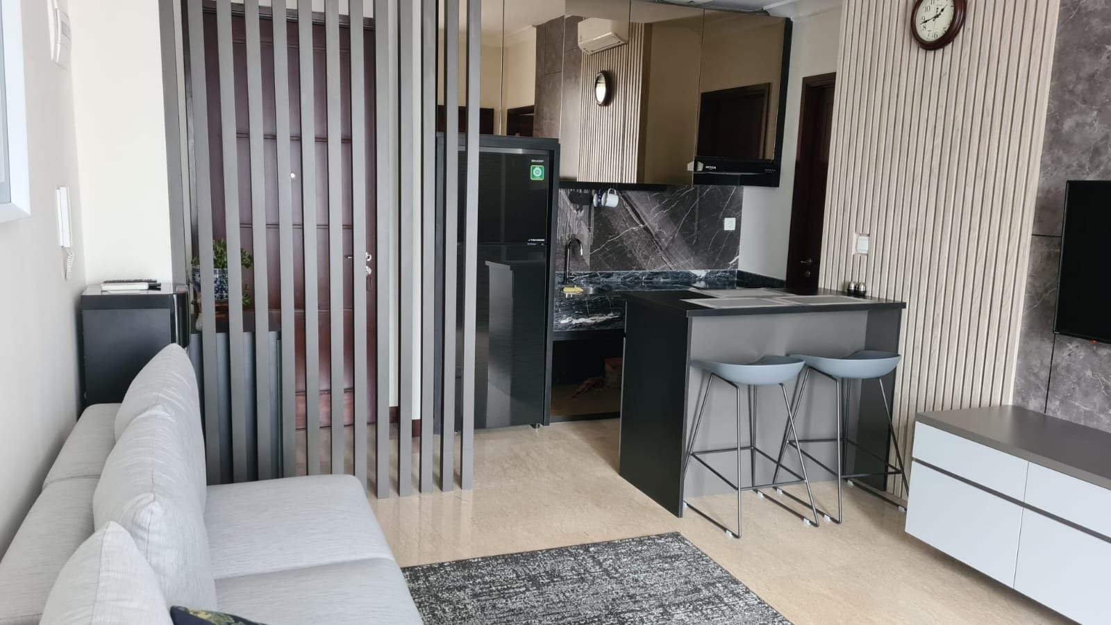 Dijual Apartemen Permata Hijau Suites Tipe 2 Kamar Kondisi Furnished
